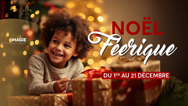 Du 1er au 21 décembre, profitez d'un noël féerique au centre commercial Aushopping de Blois Vineuil