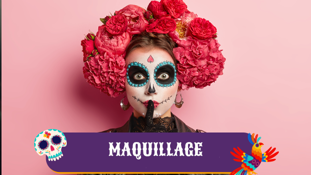 atelier maquillage halloween centre commercial Blois